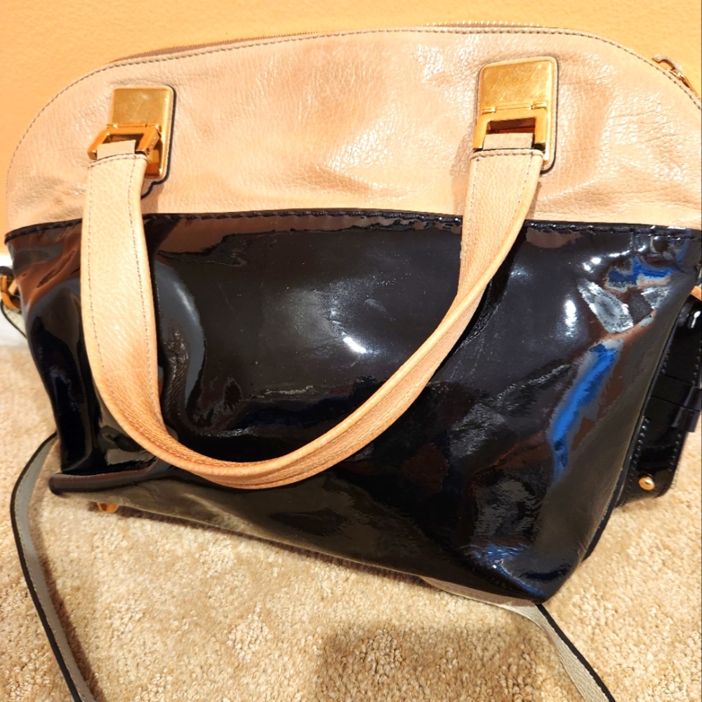 Authentic Chloe Angie 2 Way convertible Handbag Crossbody